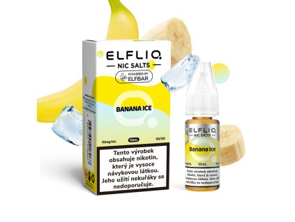Elf Bar ELFLIQ Banana Ice 10 ml