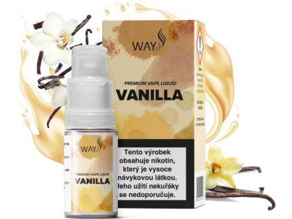 liquid way to vape vanilla 10ml 18mg