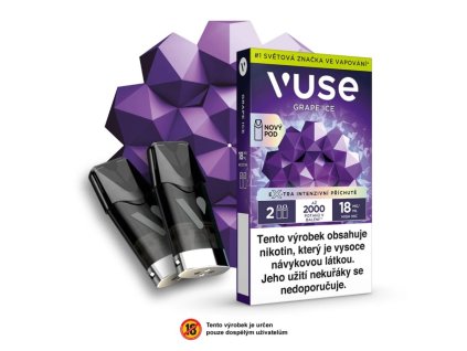 VUSE GO POD 2X - Grape Ice 18mg