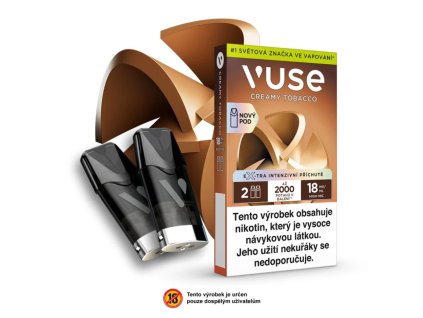 VUSE GO POD 2X - Creamy Tobacco 18mg
