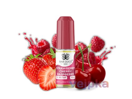 Liquid BAR Juice 5000 Strawberry Cherry Raspberry