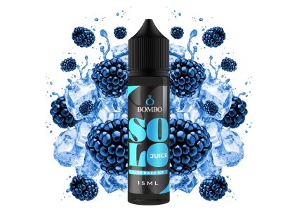 prichut shake and vape bombo solo blue razz ice