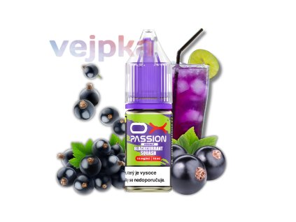 Liquid OXVA OX PASSION blackcurrant squash
