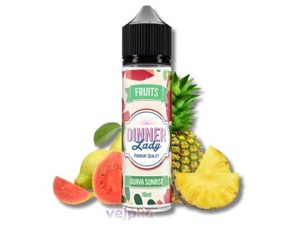 shake and vape dinner lady guava sunrise