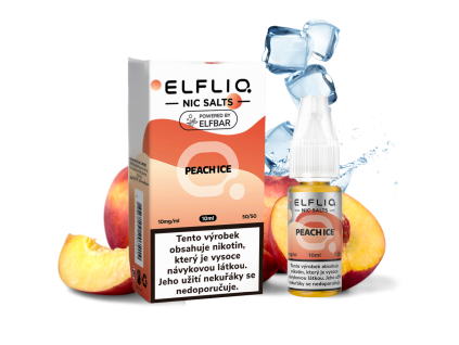 E-liquid ELFLIQ Peach Ice