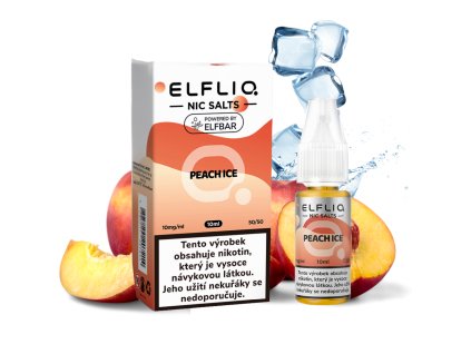 Elf Bar ELFLIQ Peach Ice 10 ml