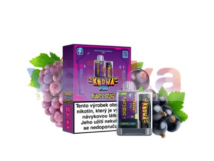 KURWA POD KIT BLACKCURRANT PURPLE GRAPE (2)
