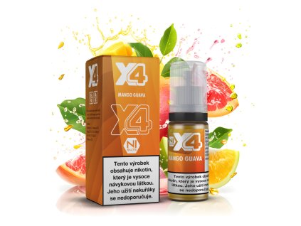 X4 ELIQUID MANGO GUAVA