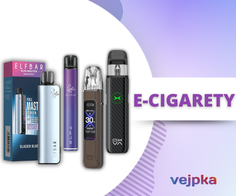 E-cigarety, vape zariadenia