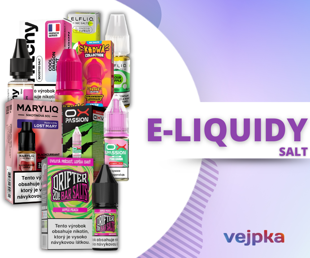 E-liquidy salt