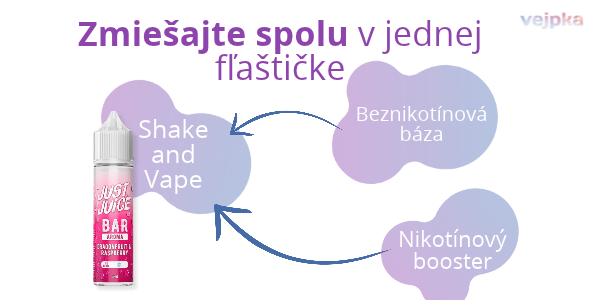 diy liquid zmiesajte v jednej flasticke
