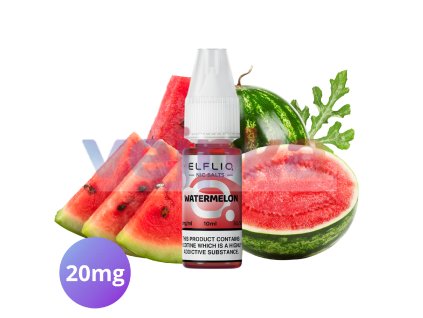 ELFLIQ Nic SALT Watermelon 10ml - 20mg