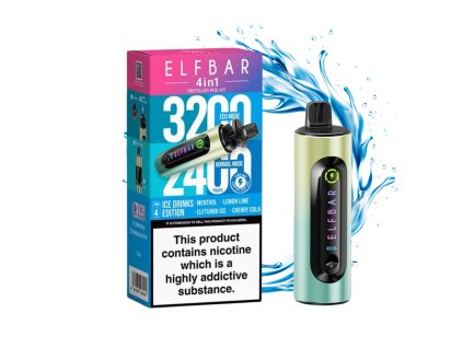Elf Bar 4v1 Zariadenie + POD 4X - Ice Drinks Edition 20mg