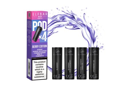 Elf Bar 4v1 POD 4X - Berry Edition 20mg