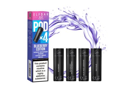 Elf Bar 4v1 POD 4X - Blueberry Edition 20mg
