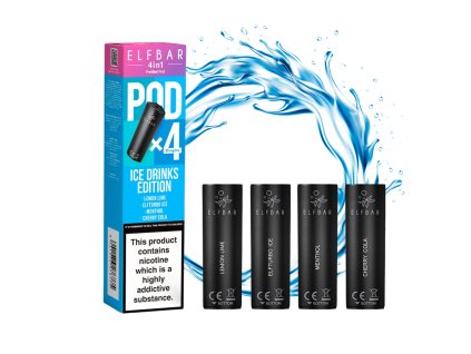Elf Bar 4v1 POD 4X - Ice Drinks Edition 20mg