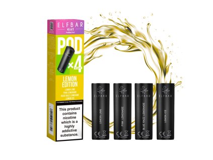 Elf Bar 4v1 POD 4X - Lemon Edition 20mg