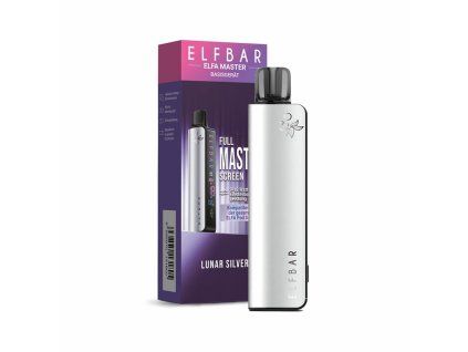 E-cigareta elf bar elfa master silver s krabicou