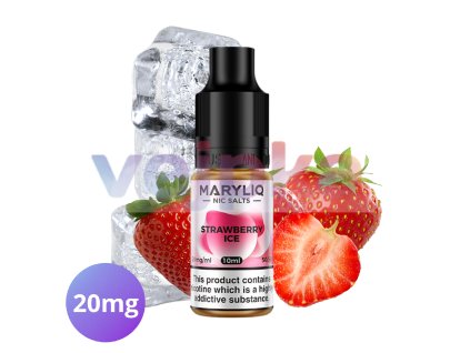 MARYLIQ Nic SALT Strawberry Ice 10ml - 20mg