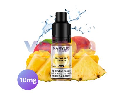MARYLIQ Nic SALT Pineapple Mango 10ml - 10mg