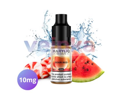 MARYLIQ Nic SALT Sour Red 10ml - 10mg