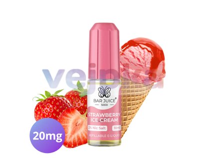 Bar Juice 5000 Strawberry Ice Cream 10ml - 20mg