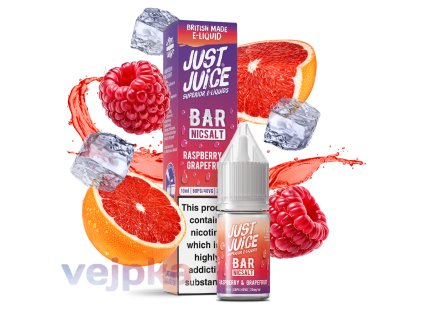 Liquid JustJuice BAR raspberry grapefruit
