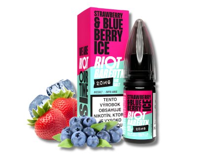 RIOT BAR LIQUID Strawberry Blueberry Ice