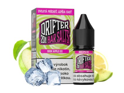 e napln drifter bar salt sour apple ice 20 mg