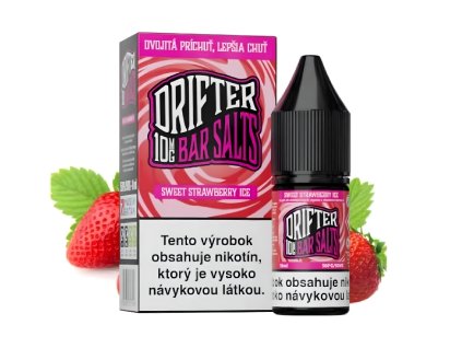 e napln drifter bar salt sweet strawberry ice