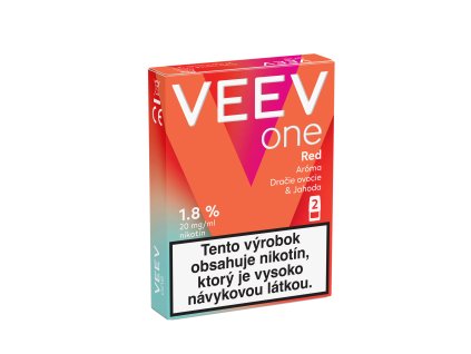 VEEV ONE POD 2X – Red 20mg