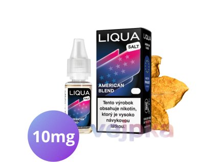 LIQUA SALT American Blend 10ml - 10mg