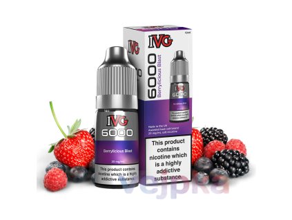 liquid ivg 6000 berrylicious blast