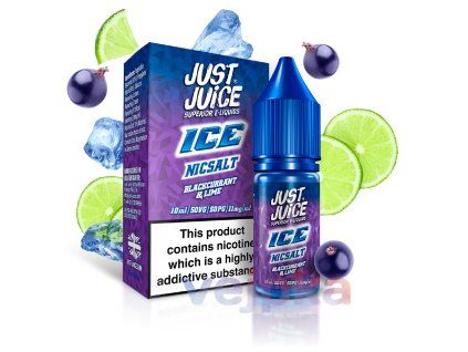 Just Juice ICE Blackcurrant & Lime 10ml