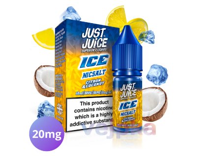 Just Juice ICE Citron & Coconut 10ml - 20mg