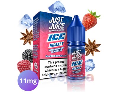 Just Juice ICE Wild Berries & Aniseed 10ml - 11mg