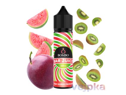 Shake and vape BOMBO kiwi guava passion