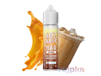 Shake and vape JustJuice BAR iced caramel macchiato