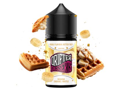 Shake and Vape Drifter desserts banana caramel waffle