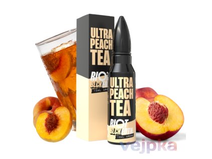 Shake and vape RIOT ultra peach tea