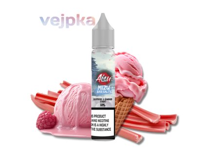 liquid aisu bar salts raspberry rhubarb sorbet