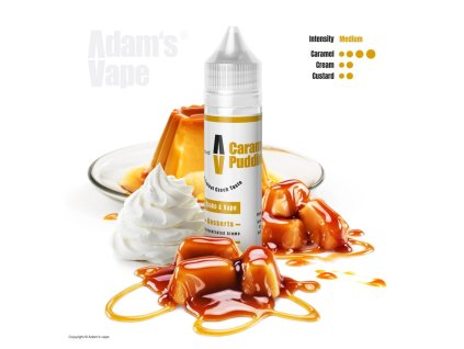 shake and vape adams vape caramel pudding