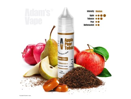 shake and vape adams vape apple pear tobacco