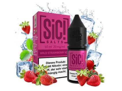 LIQUID SIC SALTS WILD STRAWBERRY ICE