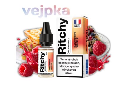 Liquid Ritchy raspberry waffle