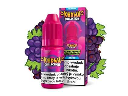 KURWA ELIQUID BLACKCURRANT PURPLE GRAPE