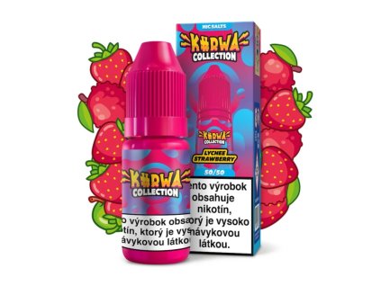 KURWA ELIQUID LYCHEE STRAWBERRY