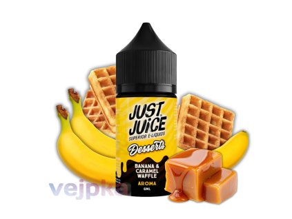 Shake And Vape Just Juice Desserts Banana Caramel Waffle
