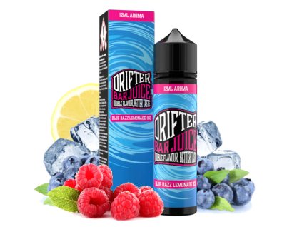 drifter bar blue razz lemonade ice 12 ml longfill prichut