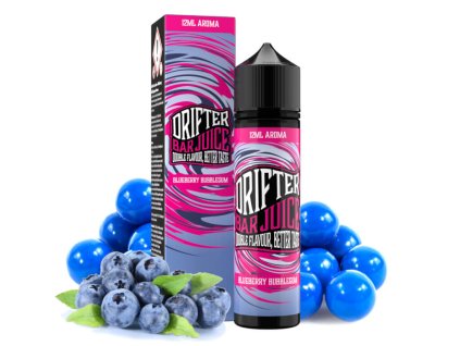 drifter bar blueberry bubblegum 12 ml longfill prichut 2